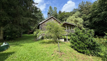 Chalet avec étangs à poissons à vendre à Eschweiler (Wiltz)